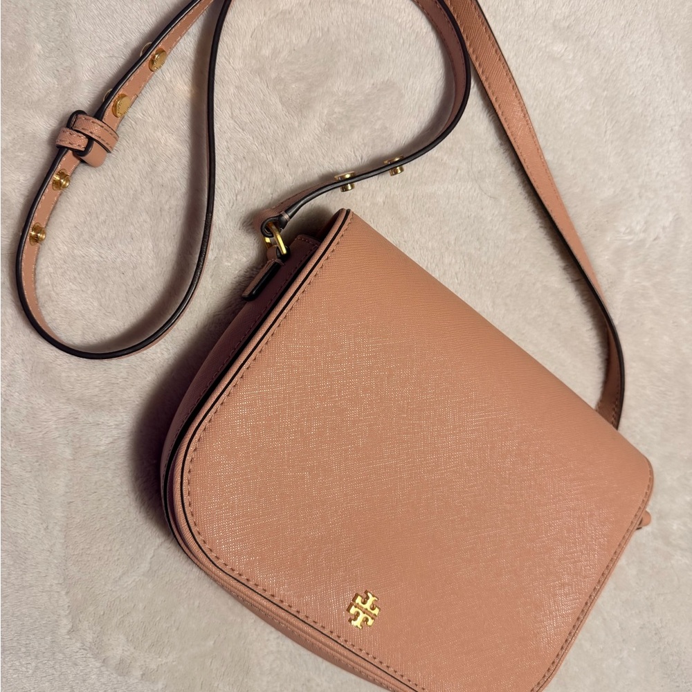 Tory Burch Emerson Flap Light Meadow Crossbody